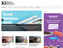 Tablet Screenshot of kredibulteni.com